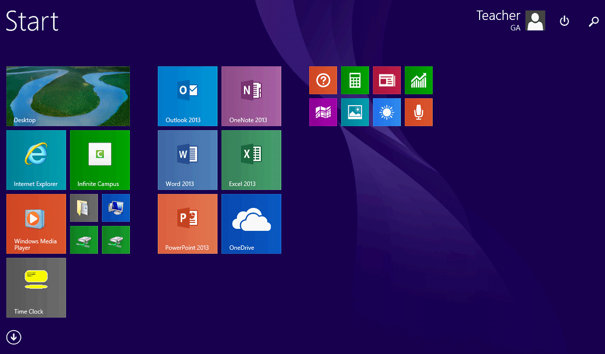 Custom Windows 8 Start Screen with Group Policy and MDT